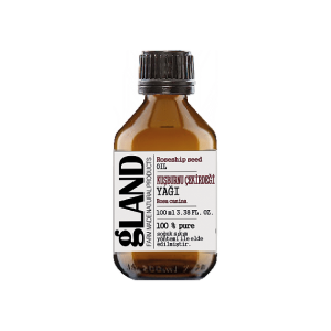 gland kuşburnu çekirdeği yağı 100 ml cold pressed rosehip seed oil