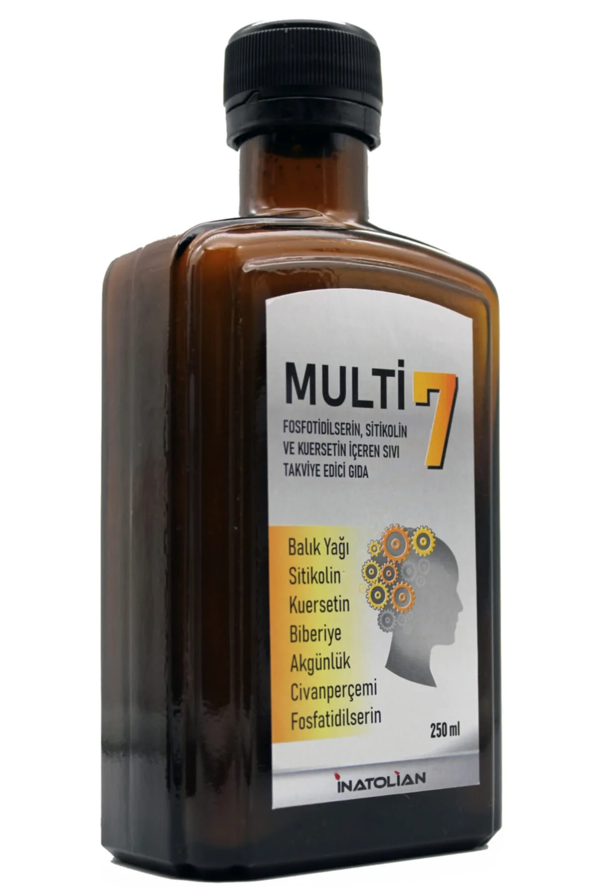 Multi7 , Fosfotidilserin , Balık Yağı , Sitikolin Içeren Gıda Takviyesi