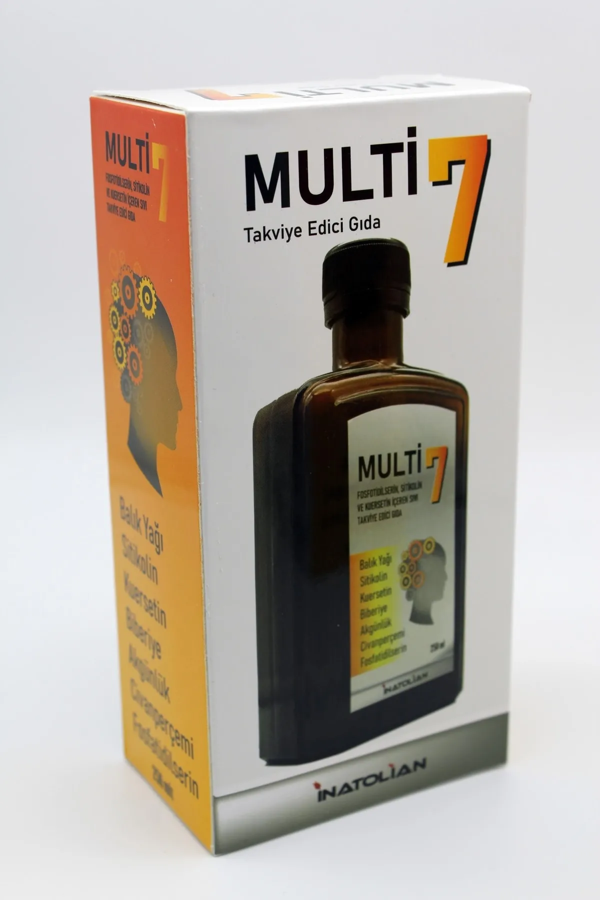 Multi7 , Fosfotidilserin , Balık Yağı , Sitikolin Içeren Gıda Takviyesi