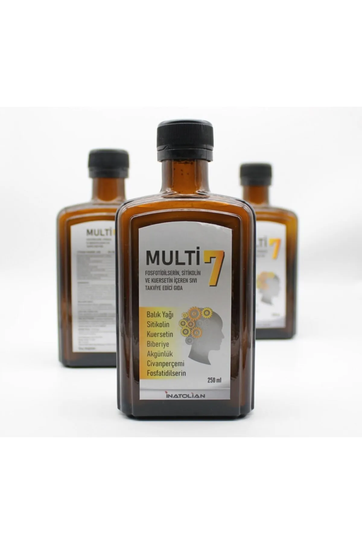 Multi7 , Fosfotidilserin , Balık Yağı , Sitikolin Içeren Gıda Takviyesi