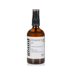 Amber sprey şişede, %99 saf Aloe vera içeren GLAND 100 ml jel.