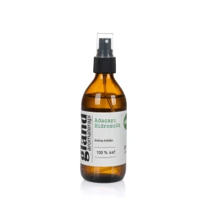 Amber sprey şişede %100 saf adaçayı (Salvia triloba) hidrosolü.