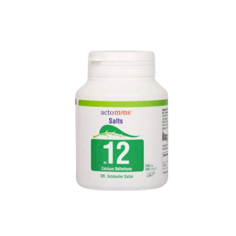 sas farma schüssler no 12 calcium sulfuricum 400 tablet